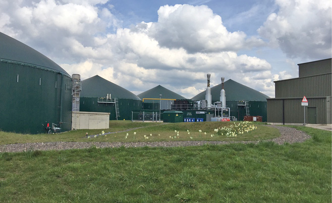Agrivert AD facility, located in Wallingford, Oxfordshire.