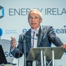 Minister Richard Bruton, TD addresses delegates.